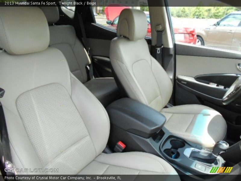 Twilight Black / Beige 2013 Hyundai Santa Fe Sport