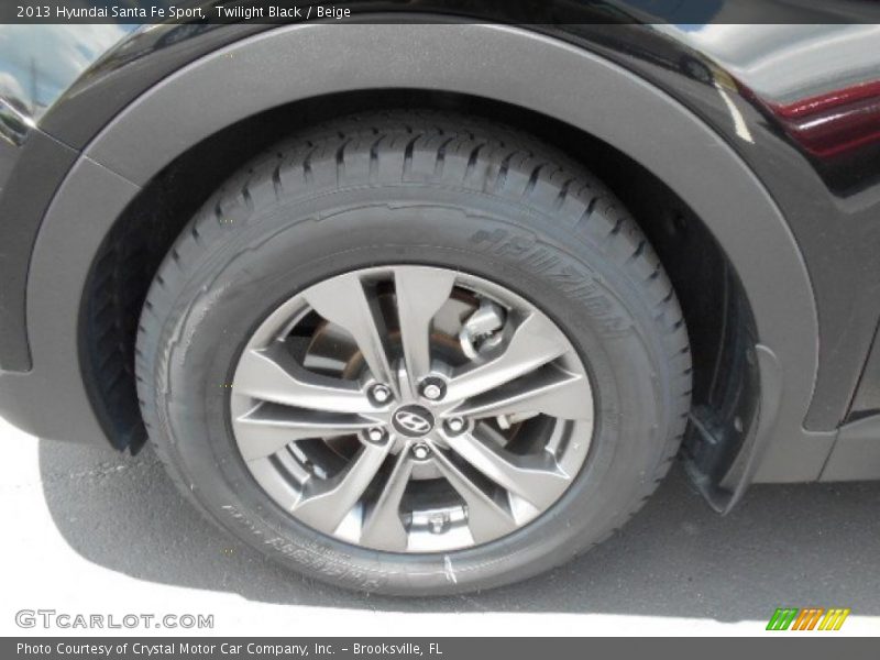 Twilight Black / Beige 2013 Hyundai Santa Fe Sport