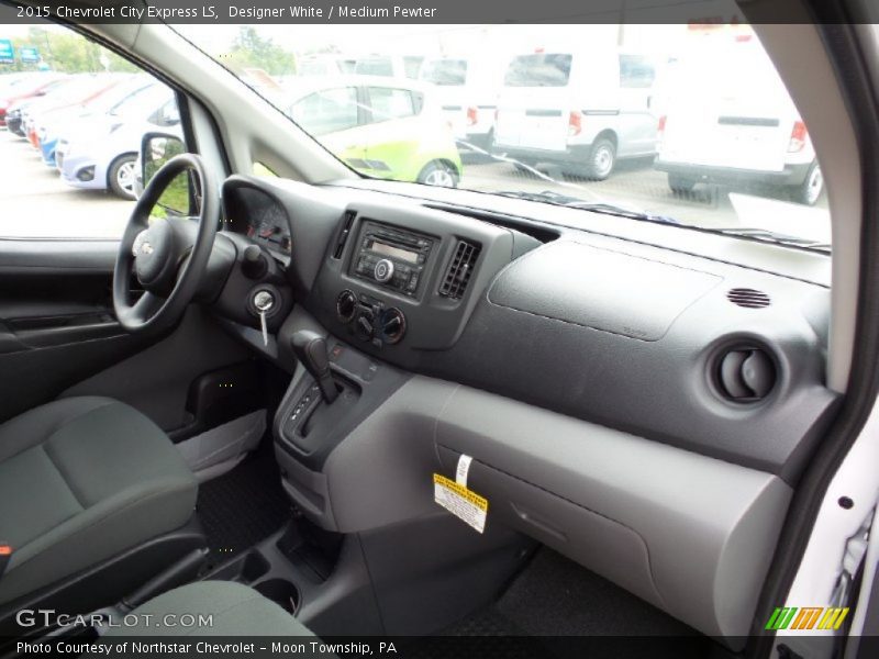Designer White / Medium Pewter 2015 Chevrolet City Express LS