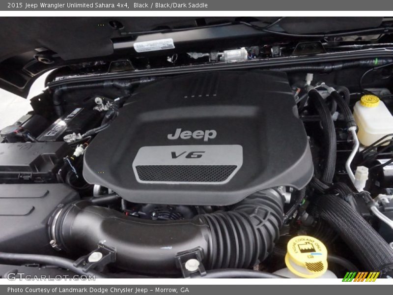 Black / Black/Dark Saddle 2015 Jeep Wrangler Unlimited Sahara 4x4