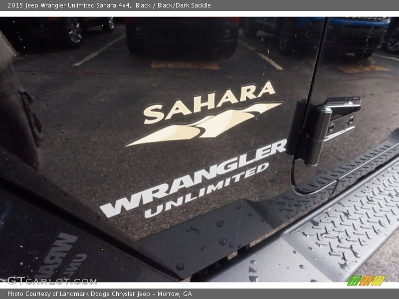 Black / Black/Dark Saddle 2015 Jeep Wrangler Unlimited Sahara 4x4