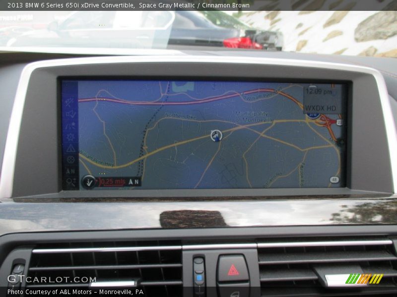 Navigation of 2013 6 Series 650i xDrive Convertible