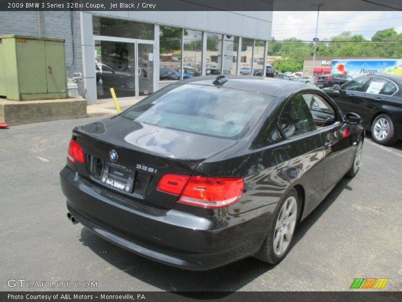 Jet Black / Grey 2009 BMW 3 Series 328xi Coupe