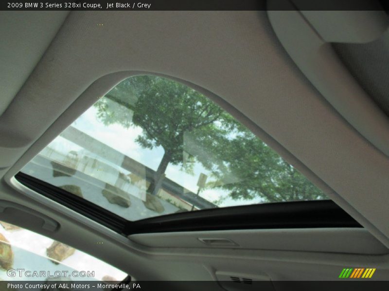 Jet Black / Grey 2009 BMW 3 Series 328xi Coupe