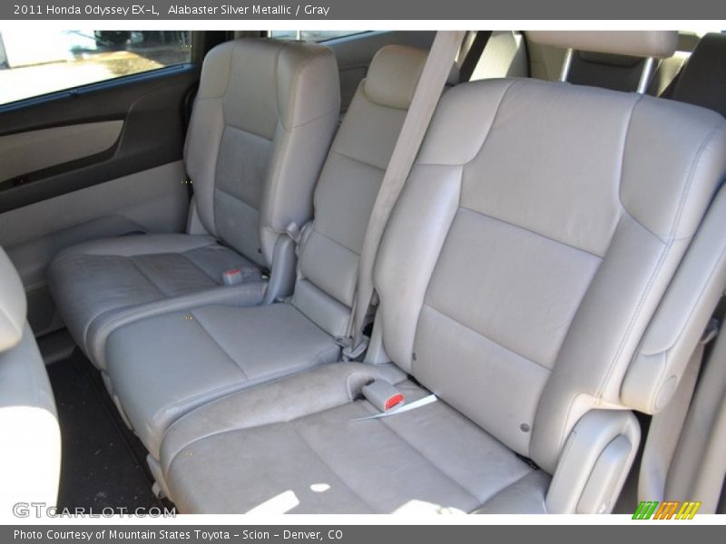 Alabaster Silver Metallic / Gray 2011 Honda Odyssey EX-L