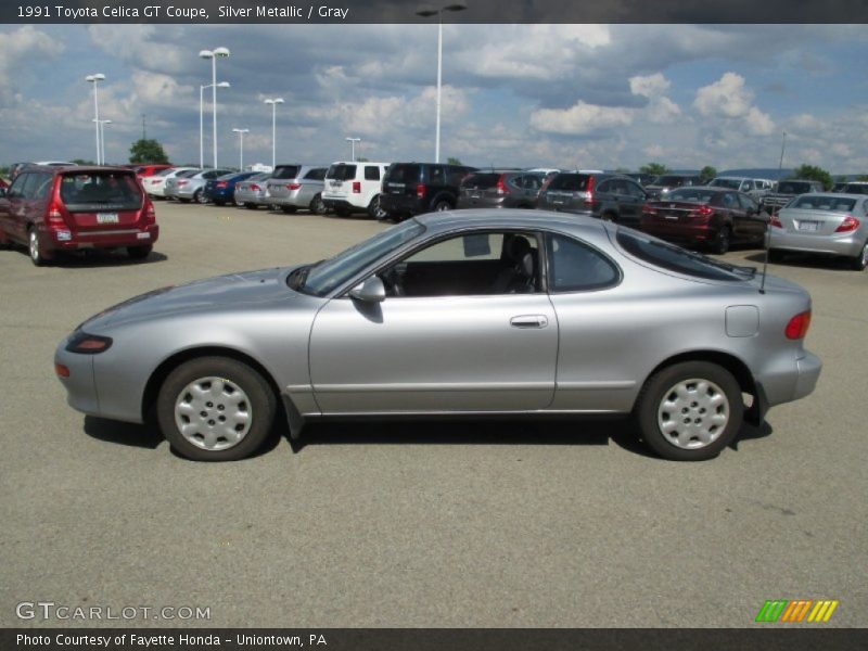 Silver Metallic / Gray 1991 Toyota Celica GT Coupe