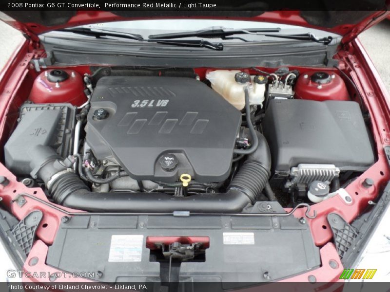 Performance Red Metallic / Light Taupe 2008 Pontiac G6 GT Convertible