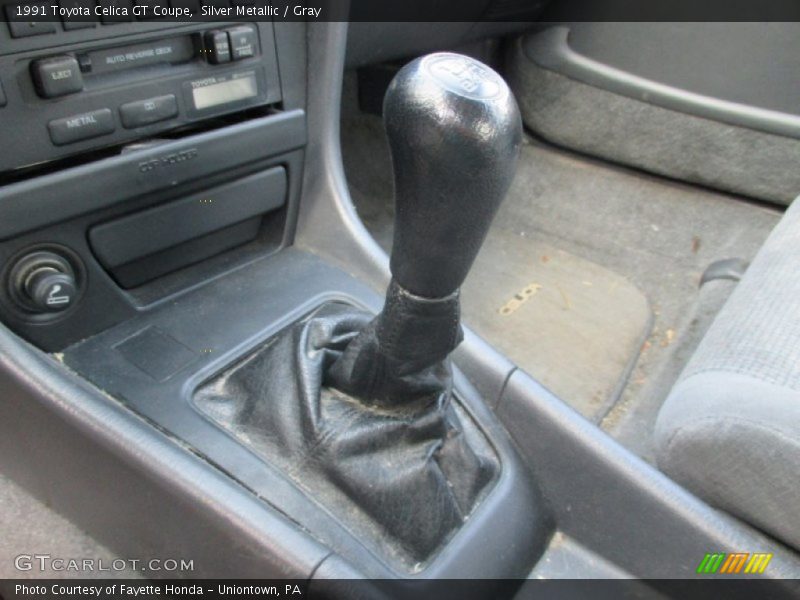 Silver Metallic / Gray 1991 Toyota Celica GT Coupe