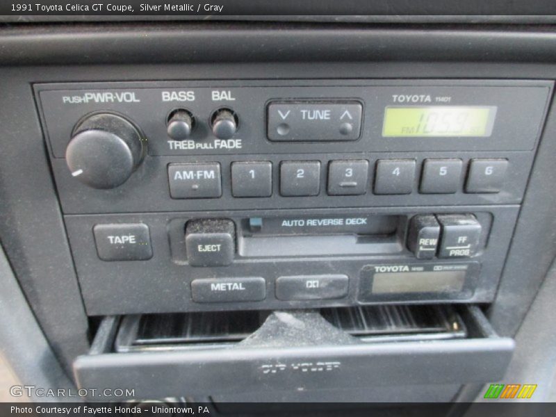 Silver Metallic / Gray 1991 Toyota Celica GT Coupe