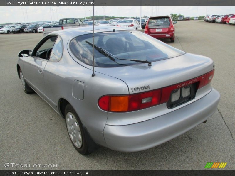Silver Metallic / Gray 1991 Toyota Celica GT Coupe