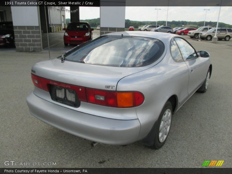 Silver Metallic / Gray 1991 Toyota Celica GT Coupe