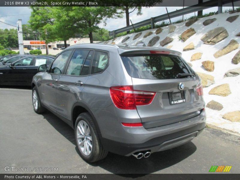 Space Grey Metallic / Black 2016 BMW X3 xDrive28i