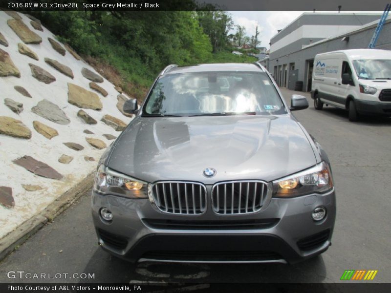 Space Grey Metallic / Black 2016 BMW X3 xDrive28i