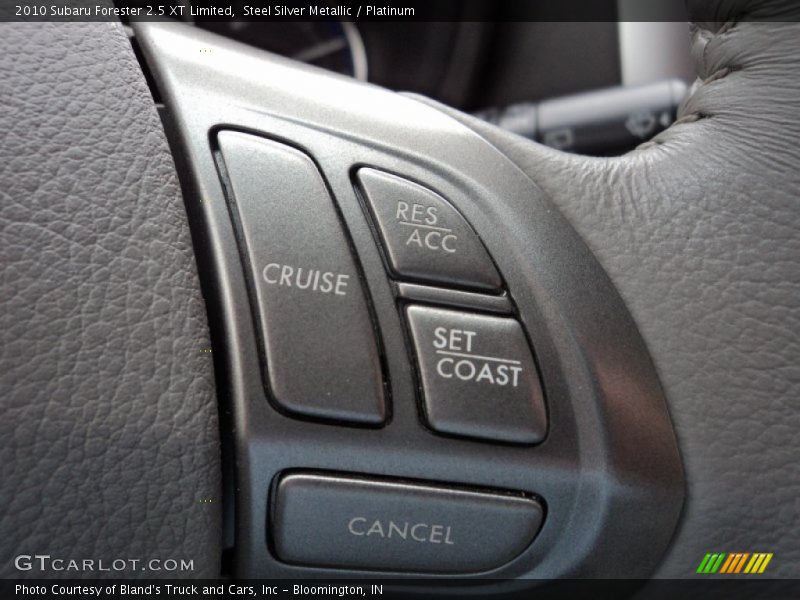 Steel Silver Metallic / Platinum 2010 Subaru Forester 2.5 XT Limited