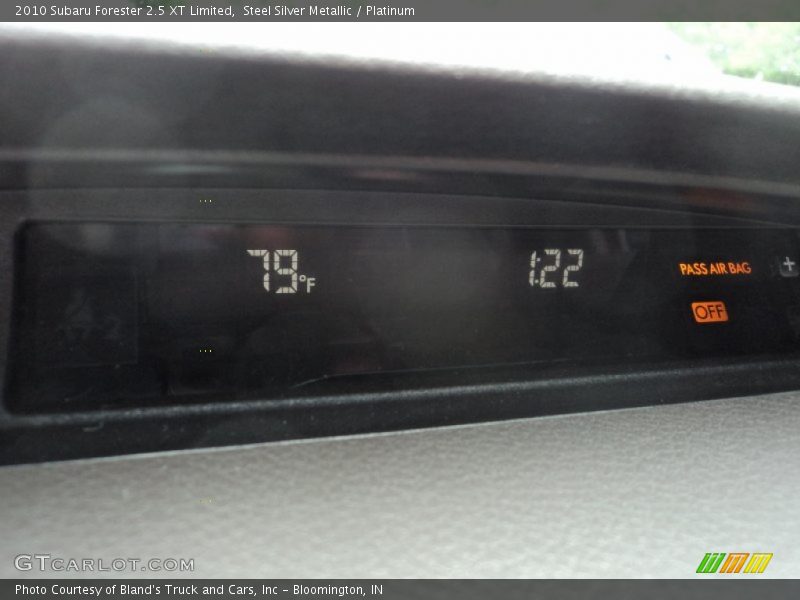Steel Silver Metallic / Platinum 2010 Subaru Forester 2.5 XT Limited