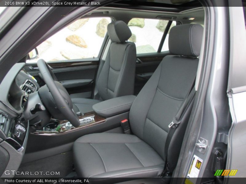 Front Seat of 2016 X3 xDrive28i