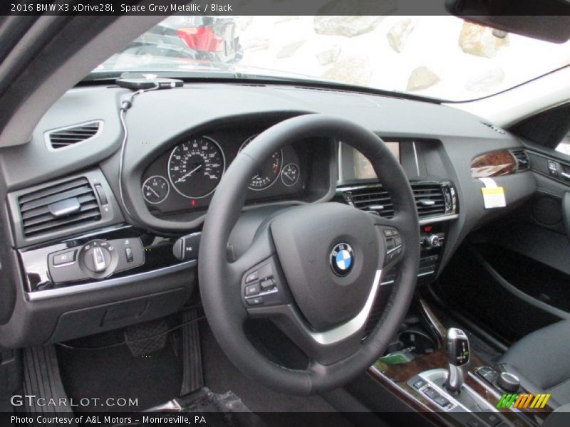 Space Grey Metallic / Black 2016 BMW X3 xDrive28i