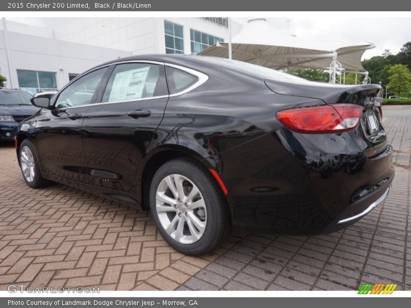 Black / Black/Linen 2015 Chrysler 200 Limited