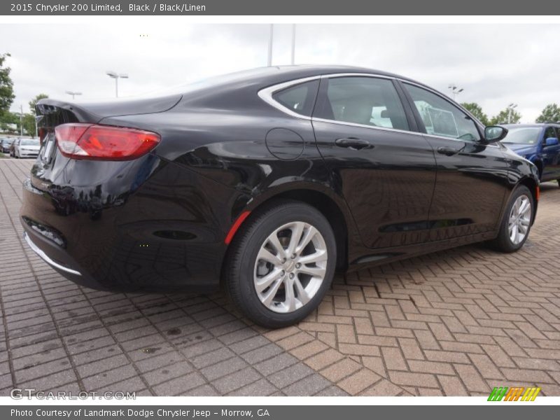 Black / Black/Linen 2015 Chrysler 200 Limited