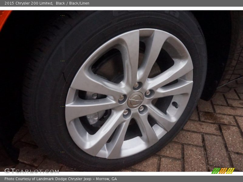 Black / Black/Linen 2015 Chrysler 200 Limited