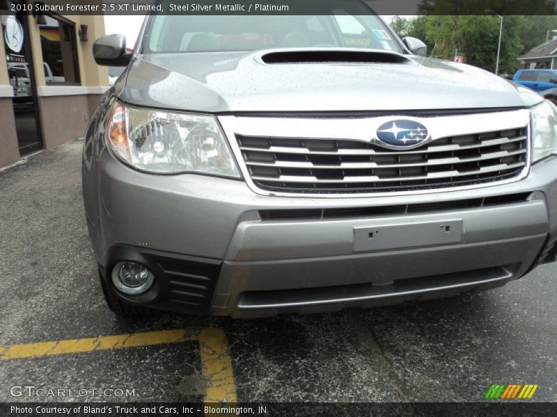 Steel Silver Metallic / Platinum 2010 Subaru Forester 2.5 XT Limited