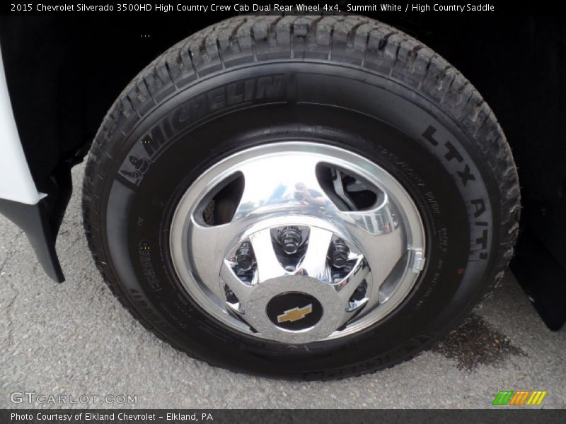  2015 Silverado 3500HD High Country Crew Cab Dual Rear Wheel 4x4 Wheel