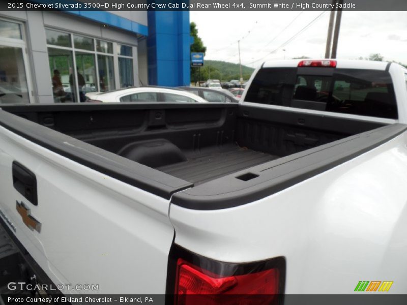 Summit White / High Country Saddle 2015 Chevrolet Silverado 3500HD High Country Crew Cab Dual Rear Wheel 4x4