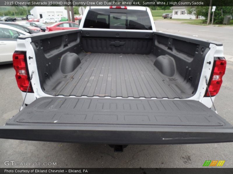 Summit White / High Country Saddle 2015 Chevrolet Silverado 3500HD High Country Crew Cab Dual Rear Wheel 4x4