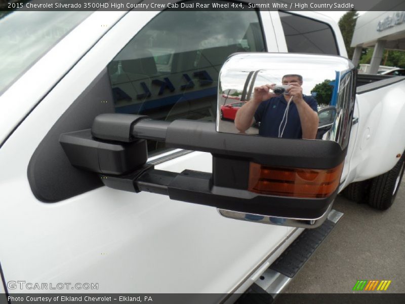 Summit White / High Country Saddle 2015 Chevrolet Silverado 3500HD High Country Crew Cab Dual Rear Wheel 4x4