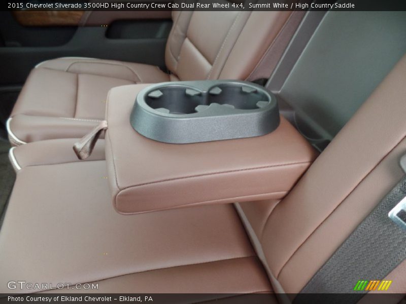 Summit White / High Country Saddle 2015 Chevrolet Silverado 3500HD High Country Crew Cab Dual Rear Wheel 4x4