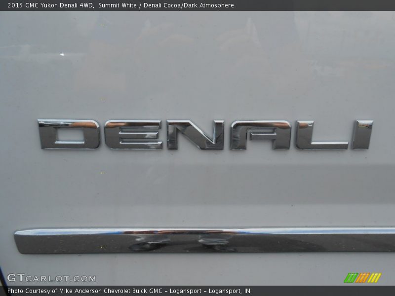 Summit White / Denali Cocoa/Dark Atmosphere 2015 GMC Yukon Denali 4WD