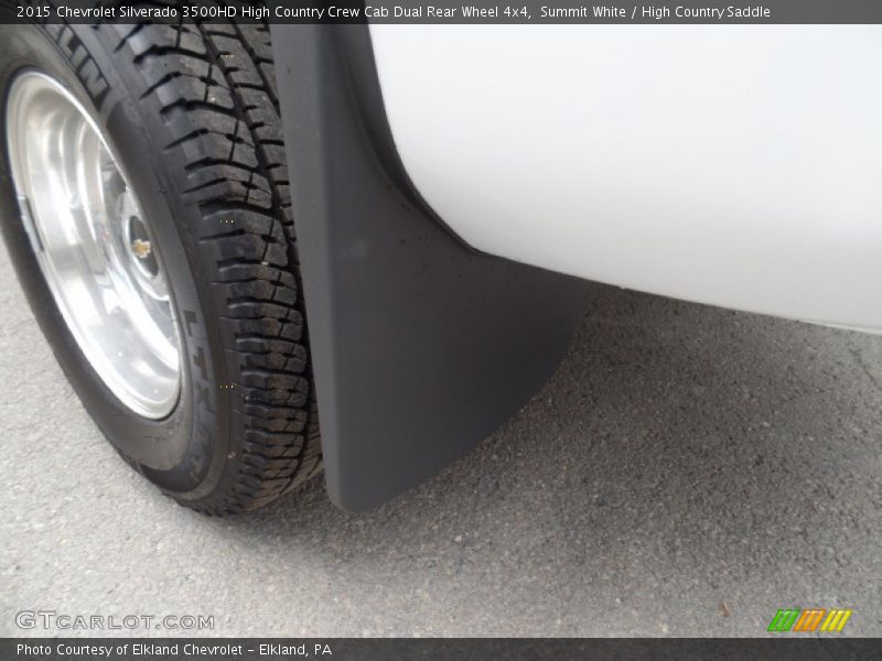 Summit White / High Country Saddle 2015 Chevrolet Silverado 3500HD High Country Crew Cab Dual Rear Wheel 4x4