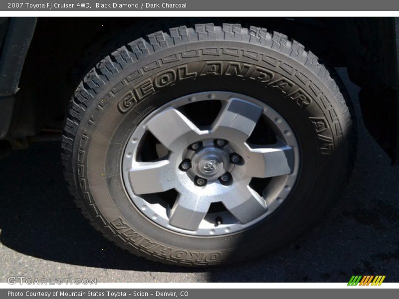 Black Diamond / Dark Charcoal 2007 Toyota FJ Cruiser 4WD