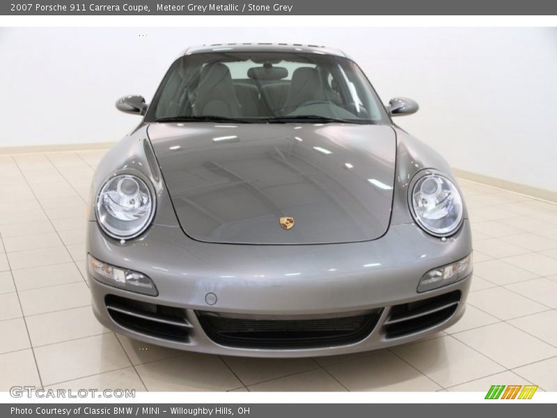 Meteor Grey Metallic / Stone Grey 2007 Porsche 911 Carrera Coupe