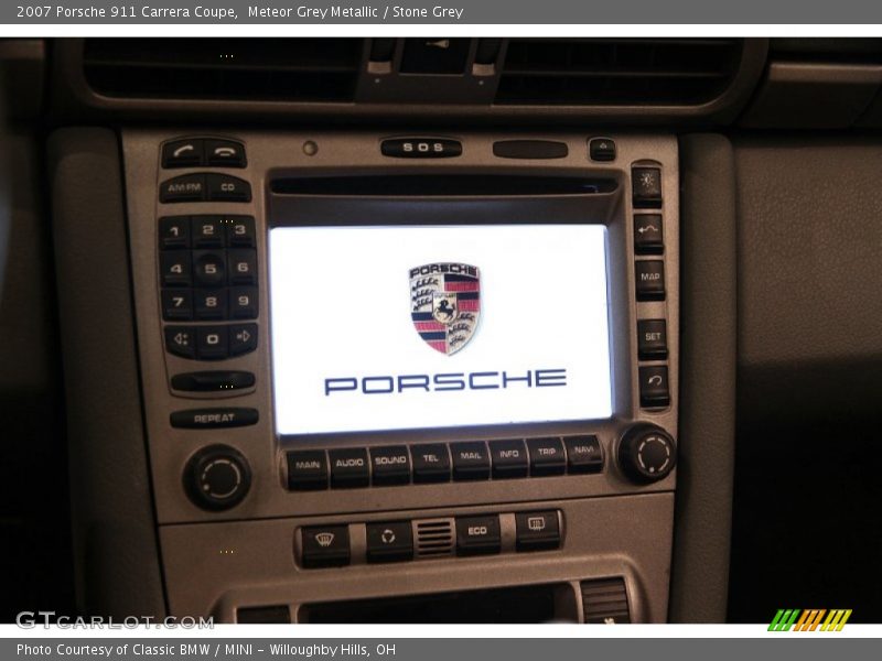 Meteor Grey Metallic / Stone Grey 2007 Porsche 911 Carrera Coupe