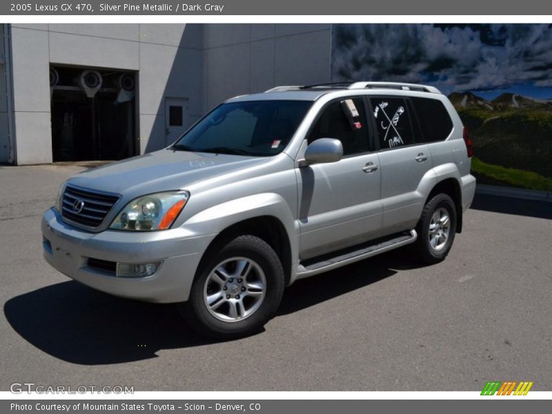 Silver Pine Metallic / Dark Gray 2005 Lexus GX 470