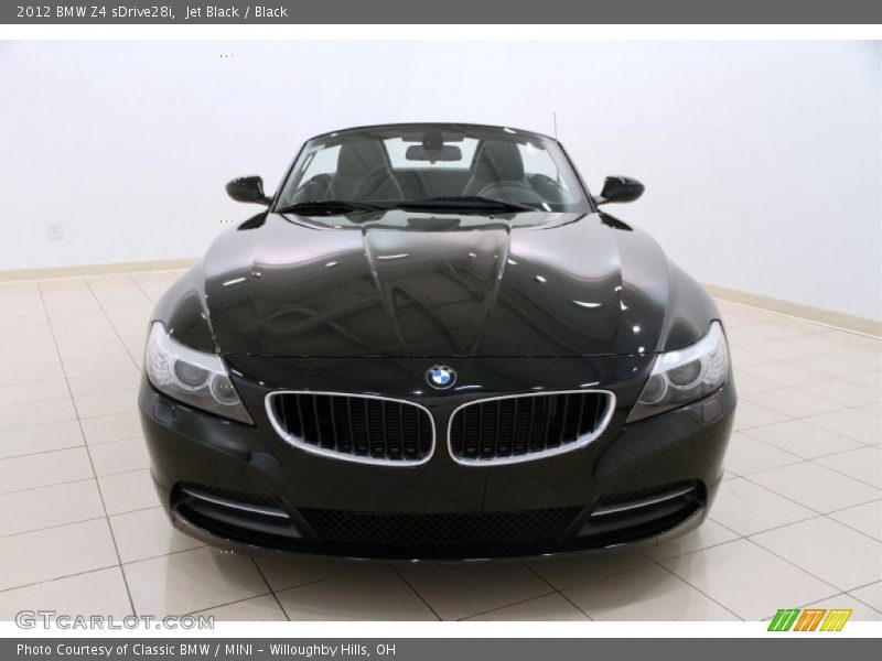 Jet Black / Black 2012 BMW Z4 sDrive28i