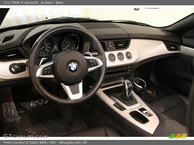 Jet Black / Black 2012 BMW Z4 sDrive28i