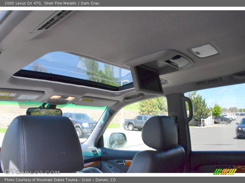 Silver Pine Metallic / Dark Gray 2005 Lexus GX 470