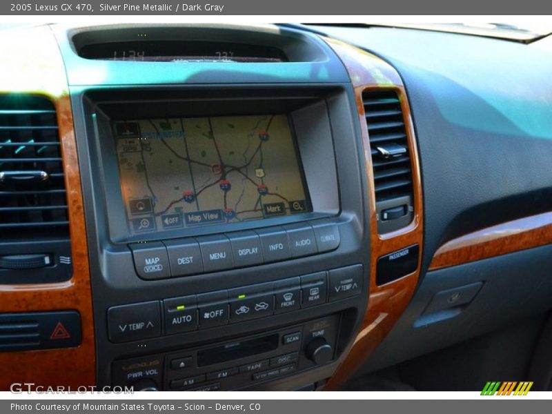 Silver Pine Metallic / Dark Gray 2005 Lexus GX 470