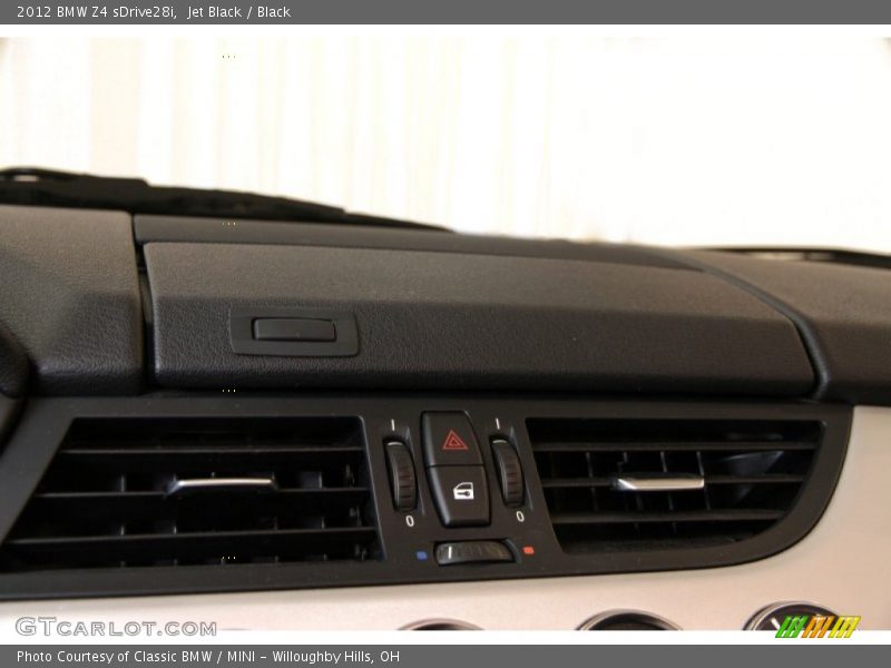 Jet Black / Black 2012 BMW Z4 sDrive28i