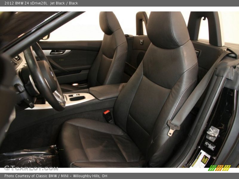 Jet Black / Black 2012 BMW Z4 sDrive28i