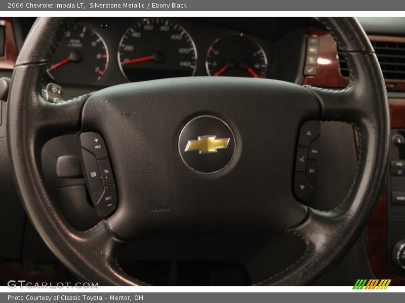 Silverstone Metallic / Ebony Black 2006 Chevrolet Impala LT