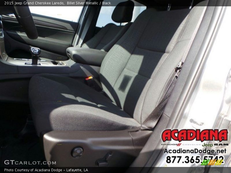 Billet Silver Metallic / Black 2015 Jeep Grand Cherokee Laredo