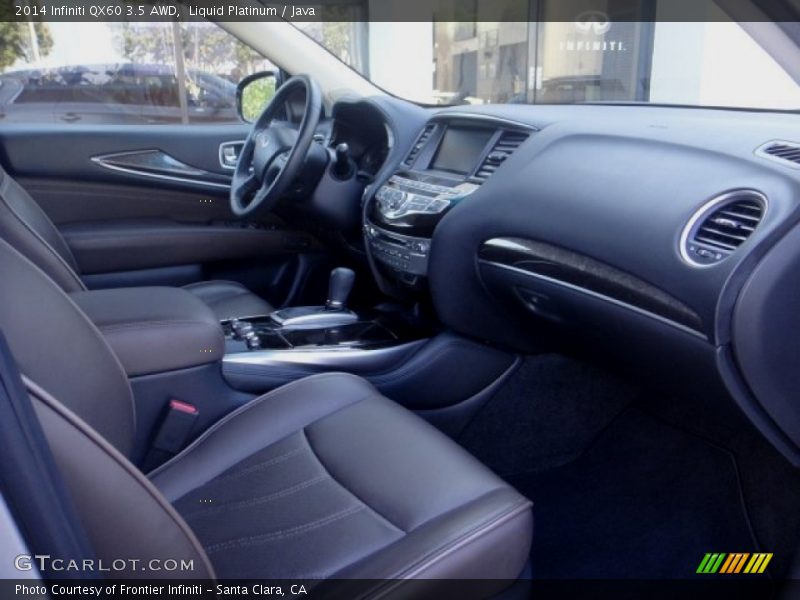 Liquid Platinum / Java 2014 Infiniti QX60 3.5 AWD