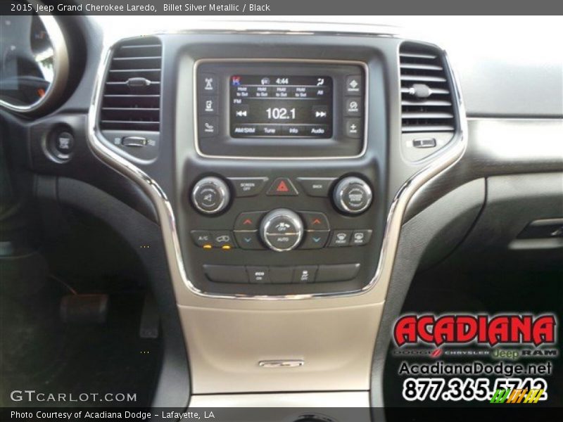 Billet Silver Metallic / Black 2015 Jeep Grand Cherokee Laredo
