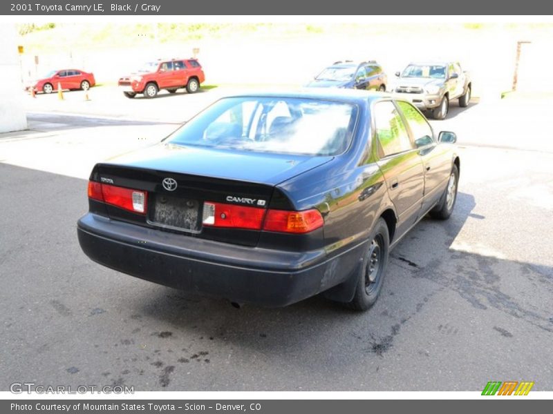 Black / Gray 2001 Toyota Camry LE
