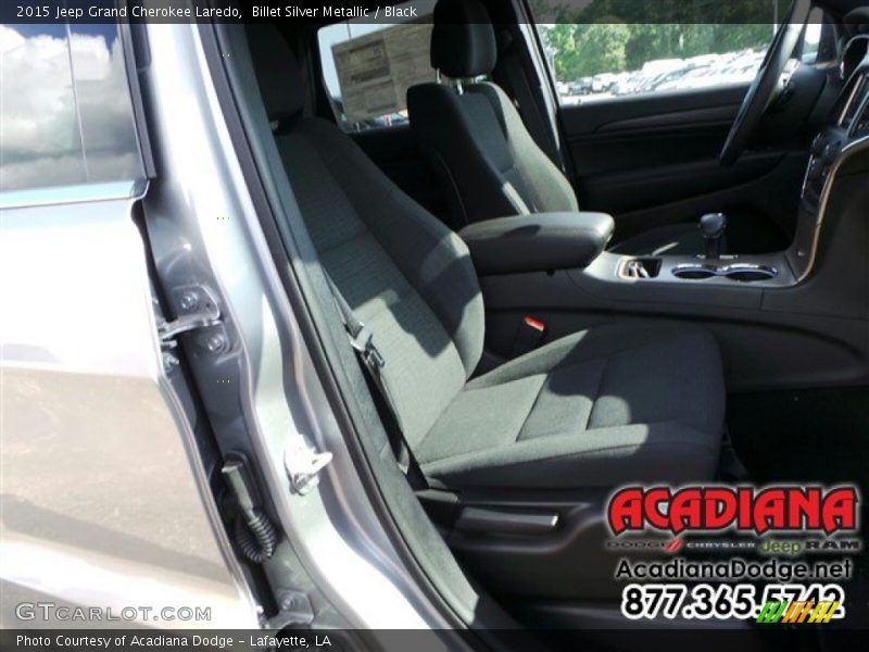 Billet Silver Metallic / Black 2015 Jeep Grand Cherokee Laredo