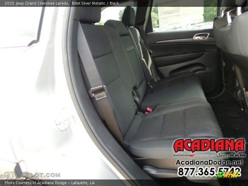 Billet Silver Metallic / Black 2015 Jeep Grand Cherokee Laredo