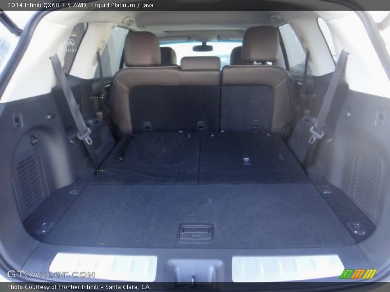 Liquid Platinum / Java 2014 Infiniti QX60 3.5 AWD